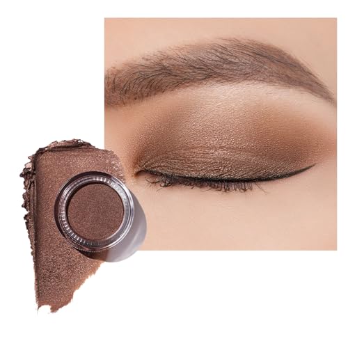 OULAC Lidschatten Perlen-Finish | Bronze Hochpigmentierter Feine Textur | Wasserfest & Langlebig | Metallisch Perlen Finish Augen-Makeup | Vegan & Cruelty-Free | 06g (P01) Bronze von Oulac