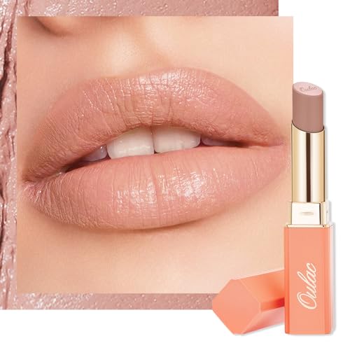 Oulac Color Rich Crème Lippenstift, Nude Geschmeidige und Hydratisierte Lip Balm, Cremiges, Satin Finish, Intensive Farbe, Nährstoffspendender, Langanhaltend Lippen,Vegane,Gluten Free, SG02 von Oulac