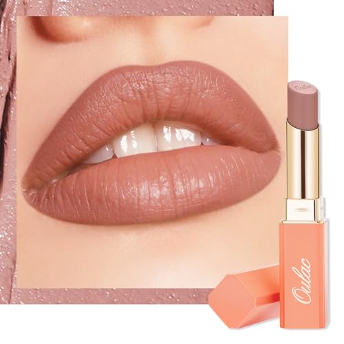 Oulac Color Rich Crème Lippenstift, Nude Geschmeidige und Hydratisierte Lip Balm, Cremiges, Satin Finish, Intensive Farbe, Nährstoffspendender, Langanhaltend Lippen,Vegane,Gluten Free, SG03 von Oulac