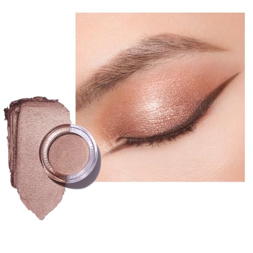 Oulac Glitzer Lidschatten Braun, Hochpigmentierter Feine Textur, Wasserfest & Langlebig, Metallisch schimmernde Finish, Verblendbar & Faltenfreies Augen-Makeup, Vegan | 06g (24) Magic Spark von Oulac