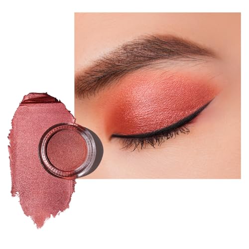 Oulac Glitzer Lidschatten Himbeere | Hochpigmentierter Feine Textur | Wasserfest & Langlebig | Metallisch schimmernde Finish | Verblendbar & Faltenfreies Augen-Makeup | Vegan | 06g (21) Desire von Oulac