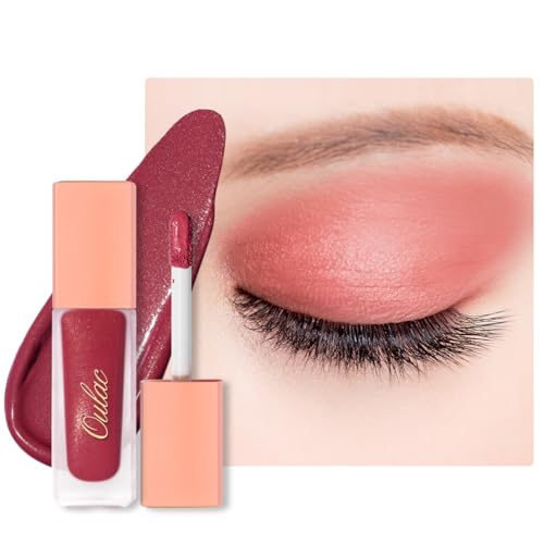 Oulac Lidschatten Flüssiger Lidschatten Liquid eyeshadow-Lidschatten Base| Mischbar Geschmeidiges Augen-Make-up, Knitterresistent, Vegan, Cruelty-Free SA08 von Oulac