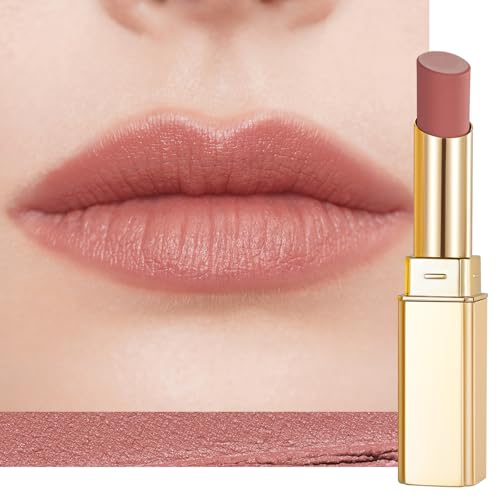 Oulac Lippenstift Matt Damen Lipstick –Langanhaltend 8H,Wasserfester Lippenstift&Kein Abfärben,Hohe Pigmentierung,Weiches Mattes Finish,Leichte&Komfortable Textur,Vegan&Cruelty-Free Lip Color RM02 von Oulac