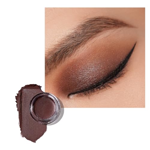 Oulac Matte Lidschatten Braun Wasserfest | Eyeliner und Lidschatten Primer Feine Textur Hält 16 Stunden + | Schnell Trocknend Wischfeste Matte Oberfläche | Vegan | 06g (CM06) FOX von Oulac