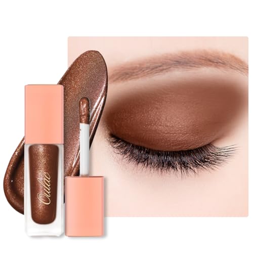 Oulac Matte Bronzer Lidschatten Flüssiger Lidschatten Liquid eyeshadow-Lidschatten Base& Cream Bronzer Duo| Mischbar Geschmeidiges Augen-Make-up, Knitterresistent, Vegan, Cruelty-Free SA03 von Oulac