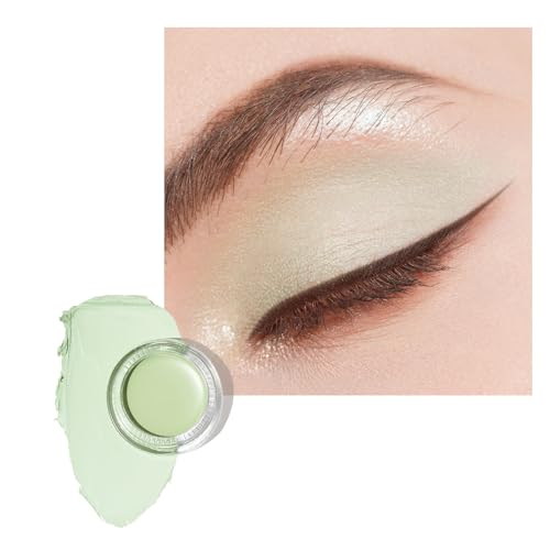Oulac Matte Lidschatten Mintgrün Wasserfest | Lidschatten Primer Feine Textur Hält 16 Stunden + | Schnell Trocknend Wischfeste Matte Oberfläche | Vegan | 06g (CM08) Mint von Oulac