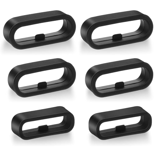 Ouligay 6 Stück Silikon Uhrenarmband Schlaufe 20mm, Universal Uhrenarmband Halter Schlaufen Armbanduhr Schlaufe, Ersatz Uhrenband Schlaufe Uhrenarmband Verschlussring, Armband Schlaufe Halter Ouligay 6 Stück Silikon Uhrenarmband Schlaufe 20mm, Universal Uhrenarmband Halter Schlaufen Armbanduhr Schlaufe, Ersatz Uhrenband Schlaufe Uhrenarmband Verschlussring, Armband Schlaufe Halter von Ouligay
