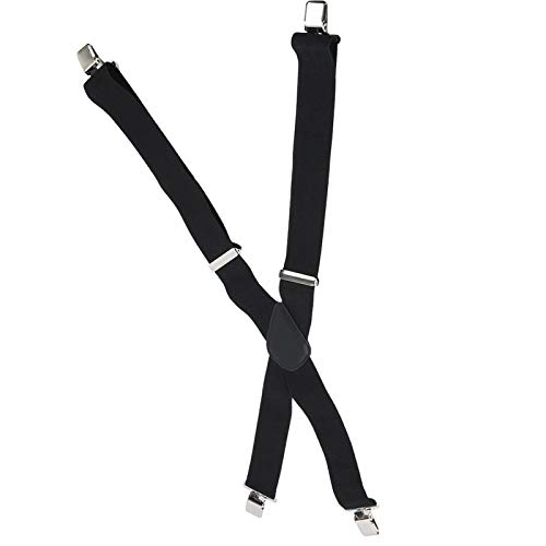 Strip Sling Clip an Hosen Breiten Hosenträger 50 mm für Herren X Typ Elastic Heavy Duty Herren Strip Sling 110 * 5 cm von Oumefar