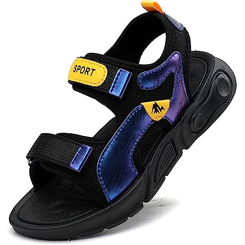 Kinder Sandalen Jungen Mädchen Sommer Sandalen Wasser Sommerschuhe Sandals für Boys Sport Outdoor Trekking, 36 EU von Ouoruee