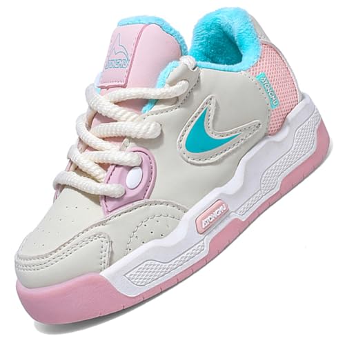 Kinder Winter Baumwolle Stiefel Barfußschuhe Jungen Mädchen Winterschuhe Warme Gefüttert Outdoor Turnschuhe Trekking Wanderschuhe Winterstiefel Traillaufschuhe Anglerstiefel 12500Beige EU 28 von Ouoruee