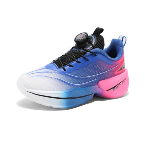 Kinderschuhe Atmungsaktiv Jungen Sportschuhe Mädchen Turnschuhe Laufschuhe Outdoor Walking Jogging Running Fitnesss Tennis rutschfest Hallenschuhe Blau und Rot EU 38 Kinderschuhe Atmungsaktiv Jungen Sportschuhe Mädchen Turnschuhe Laufschuhe Outdoor Walking Jogging Running Fitnesss Tennis rutschfest Hallenschuhe Blau und Rot EU 38 von Ouoruee