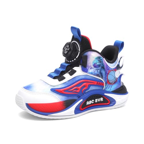 Kinderschuhe Atmungsaktiv Jungen Sportschuhe Mädchen Turnschuhe Laufschuhe Outdoor Walking Jogging Running Fitnesss Tennis rutschfest Hallenschuhe Königsblau Rot EU 30 Kinderschuhe Atmungsaktiv Jungen Sportschuhe Mädchen Turnschuhe Laufschuhe Outdoor Walking Jogging Running Fitnesss Tennis rutschfest Hallenschuhe Königsblau Rot EU 30 von Ouoruee
