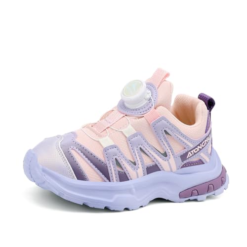 Kinderschuhe Atmungsaktiv Jungen Sportschuhe Mädchen Turnschuhe Laufschuhe Outdoor Walking Jogging Running Fitnesss Tennis rutschfest Hallenschuhe Rosa-Lila EU 33 Kinderschuhe Atmungsaktiv Jungen Sportschuhe Mädchen Turnschuhe Laufschuhe Outdoor Walking Jogging Running Fitnesss Tennis rutschfest Hallenschuhe Rosa-Lila EU 33 von Ouoruee