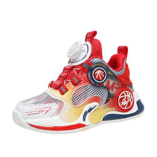 Kinderschuhe Atmungsaktiv Jungen Sportschuhe Mädchen Turnschuhe Laufschuhe Outdoor Walking Jogging Running Fitnesss Tennis rutschfest Hallenschuhe Schwarz und Rot EU 37 Kinderschuhe Atmungsaktiv Jungen Sportschuhe Mädchen Turnschuhe Laufschuhe Outdoor Walking Jogging Running Fitnesss Tennis rutschfest Hallenschuhe Schwarz und Rot EU 37 von Ouoruee
