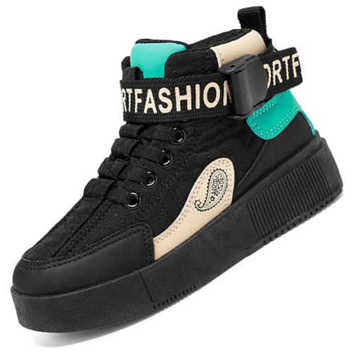 Ouoruee Herren Mode Turnschuhe Damen Leichte Wanderschuhe Laufen Atmungsaktiv lässige Sneakers Unisex Wasserdicht Winterschuhe rutschfest Trekking Warme Gefüttert Winterstiefel BGrün 43 EU von Ouoruee