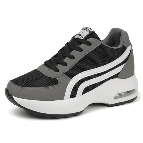 Sneaker Damen Turnschuhe Laufschuhe Sportschuhe Joggingschuhe Running Schuhe Walkingschuhe Outdoor Straßenlaufschuhe Atmungsaktiv Schwarz EU 41 Sneaker Damen Turnschuhe Laufschuhe Sportschuhe Joggingschuhe Running Schuhe Walkingschuhe Outdoor Straßenlaufschuhe Atmungsaktiv Schwarz EU 41 von Ouoruee