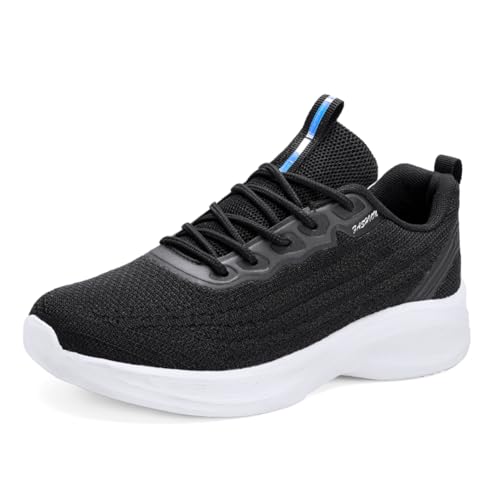 Sneaker Damen Turnschuhe Laufschuhe Sportschuhe Joggingschuhe Running Schuhe Walkingschuhe Outdoor Straßenlaufschuhe Atmungsaktiv Schwarz EU 41 von Ouoruee