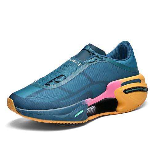 Sneaker Herren Damen Turnschuhe Laufschuhe Sportschuhe Joggingschuhe Running Schuhe Walkingschuhe Outdoor Straßenlaufschuhe Luftpolster Atmungsaktiv Dunkelgrün EU 35 von Ouoruee