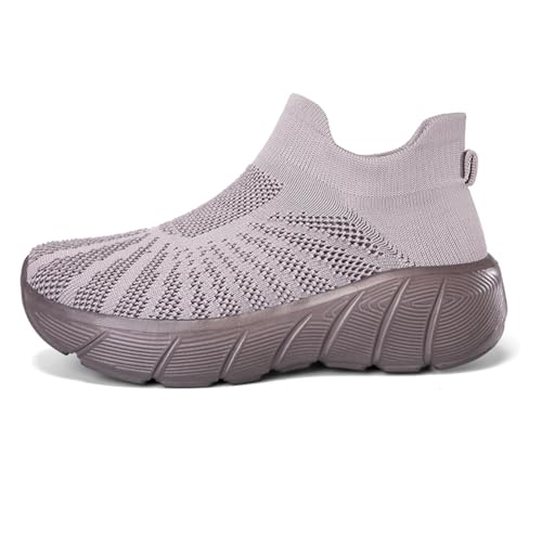 Sneaker Herren Damen Turnschuhe Laufschuhe Sportschuhe Joggingschuhe Running Schuhe Walkingschuhe Outdoor Straßenlaufschuhe Luftpolster Atmungsaktiv Lotuswurzelrosa EU 45 von Ouoruee