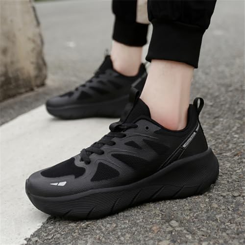 Sneaker Herren Damen Turnschuhe Laufschuhe Sportschuhe Joggingschuhe Running Schuhe Walkingschuhe Outdoor Straßenlaufschuhe Luftpolster Atmungsaktiv Schwarz-Weiß EU 39 von Ouoruee