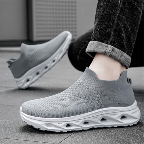 Sneaker Herren Damen Turnschuhe Laufschuhe Sportschuhe Joggingschuhe Running Schuhe Walkingschuhe Outdoor Straßenlaufschuhe Luftpolster Atmungsaktiv Schwarz-Weiß EU 40 von Ouoruee