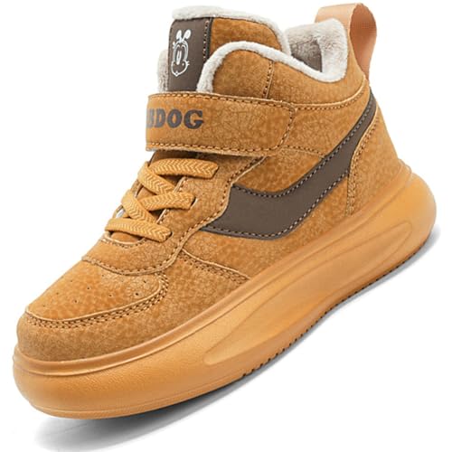 Winterschuhe Wanderschuhe Jungen Schneestiefel Jungen Trekkingschuhe Kinder Warm Wanderstiefel für Warme Gefütterte Outdoor Baumwollschuhe Braun EU 30 Winterschuhe Wanderschuhe Jungen Schneestiefel Jungen Trekkingschuhe Kinder Warm Wanderstiefel für Warme Gefütterte Outdoor Baumwollschuhe Braun EU 30 von Ouoruee