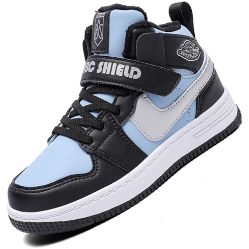 Winterschuhe Wanderschuhe Jungen Schneestiefel Jungen Trekkingschuhe Kinder Warm Wanderstiefel für Warme Gefütterte Outdoor Baumwollschuhe SBlau EU 35 Winterschuhe Wanderschuhe Jungen Schneestiefel Jungen Trekkingschuhe Kinder Warm Wanderstiefel für Warme Gefütterte Outdoor Baumwollschuhe SBlau EU 35 von Ouoruee