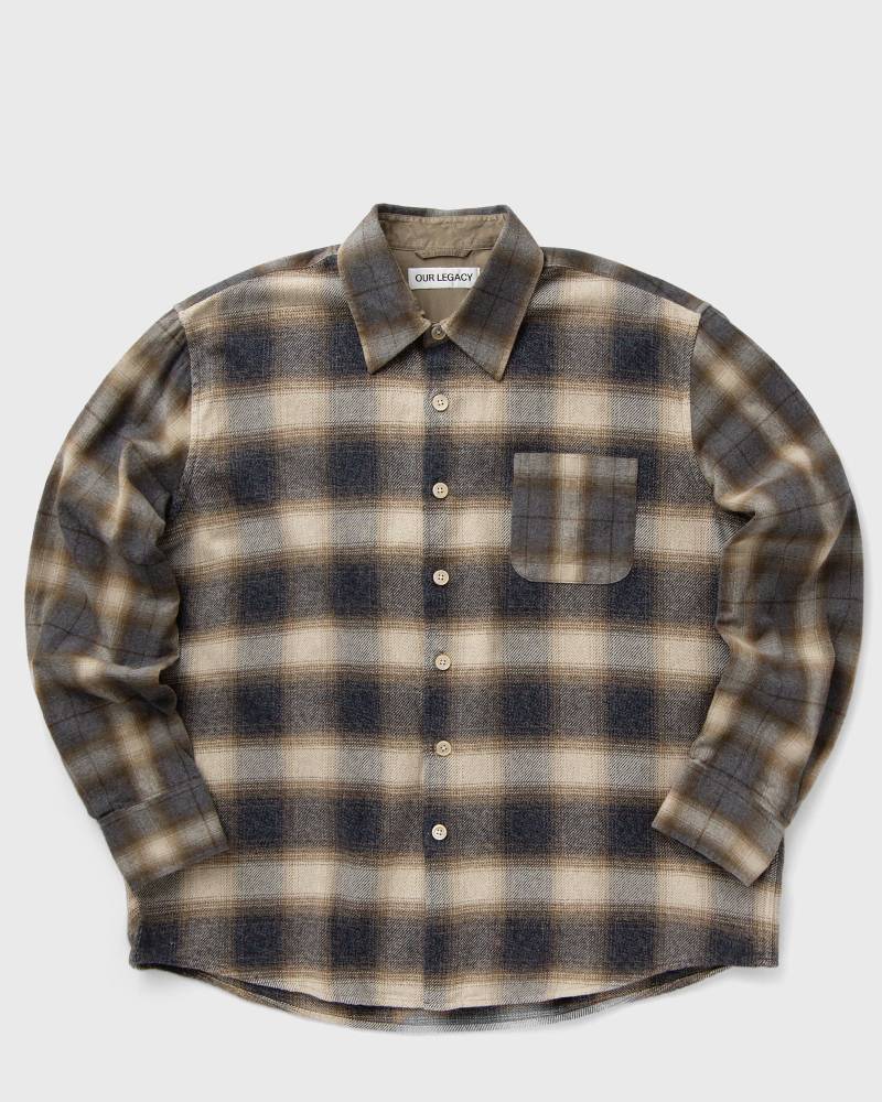 Our Legacy ABOVE SHIRT men Longsleeves brown in Größe:L von Our Legacy