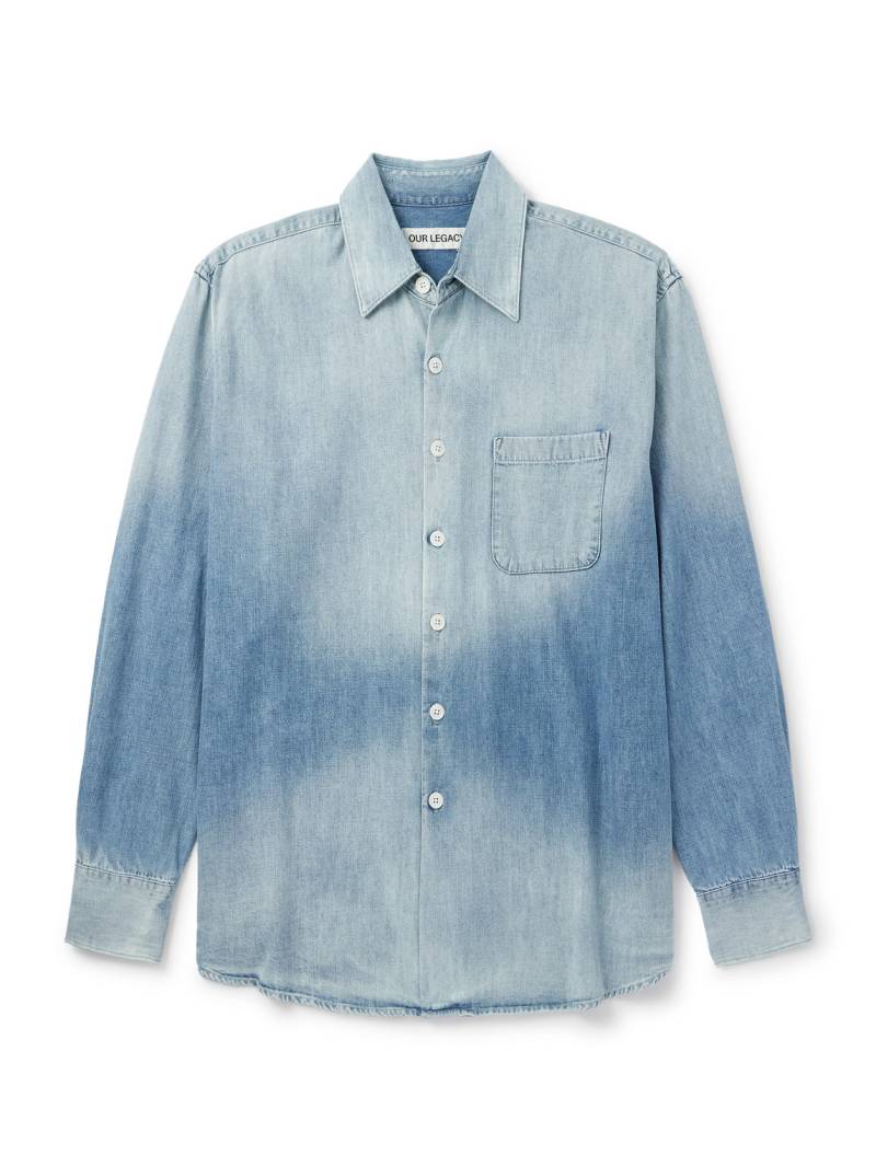 Our Legacy - Above Oversized Denim Shirt - Men - Blue - IT 48 von Our Legacy