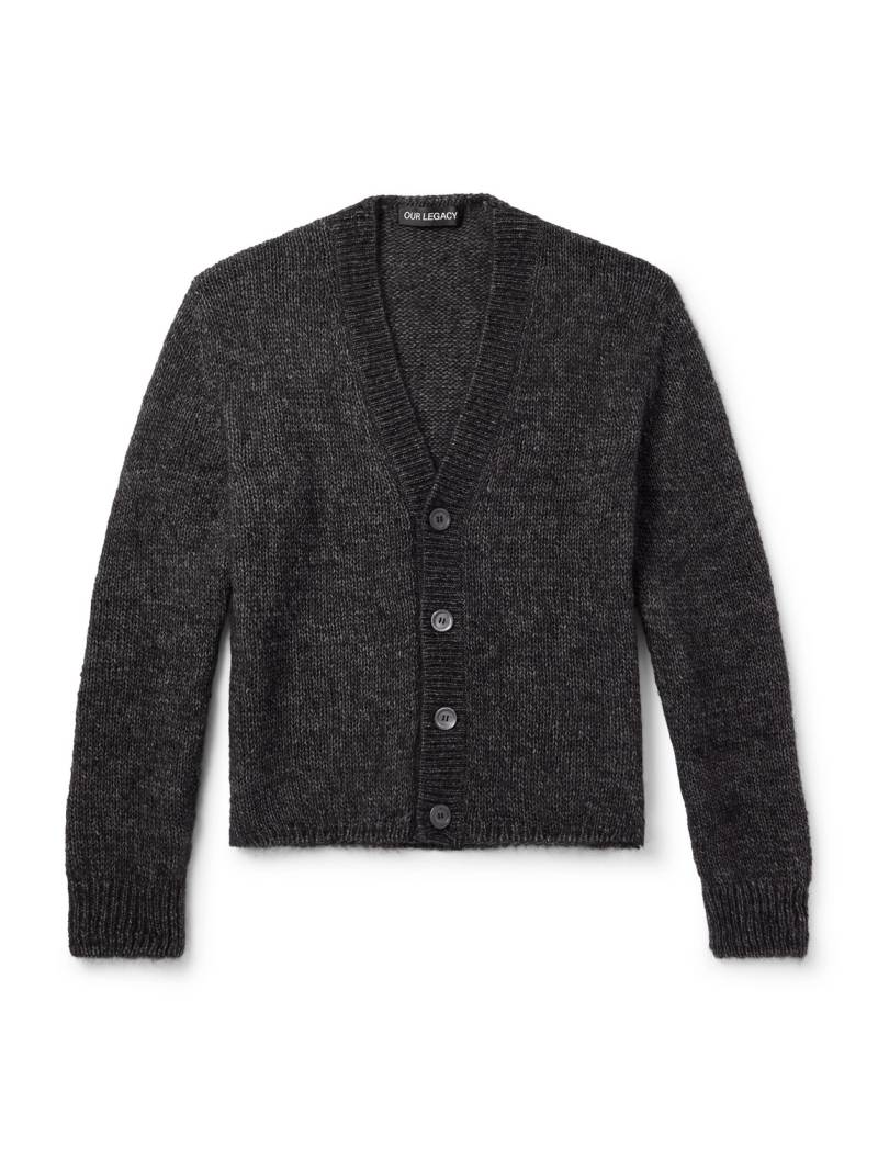 Our Legacy - Academy Alpaca and Wool-Blend Cardigan - Men - Gray - IT 48 von Our Legacy