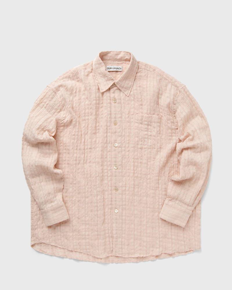 Our Legacy BORROWED SHIRT men Longsleeves pink in Größe:L von Our Legacy