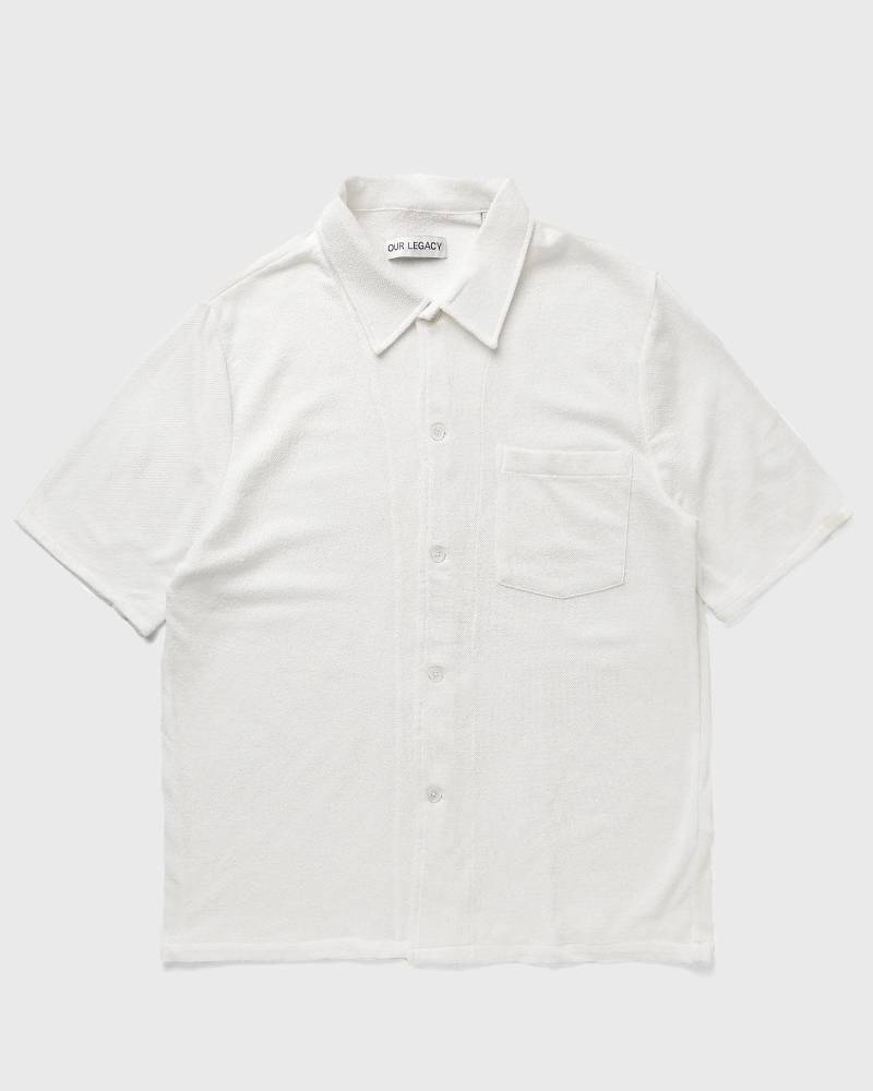 Our Legacy BOX SHIRT SHORTSLEEVE men Shortsleeves white in Größe:L von Our Legacy
