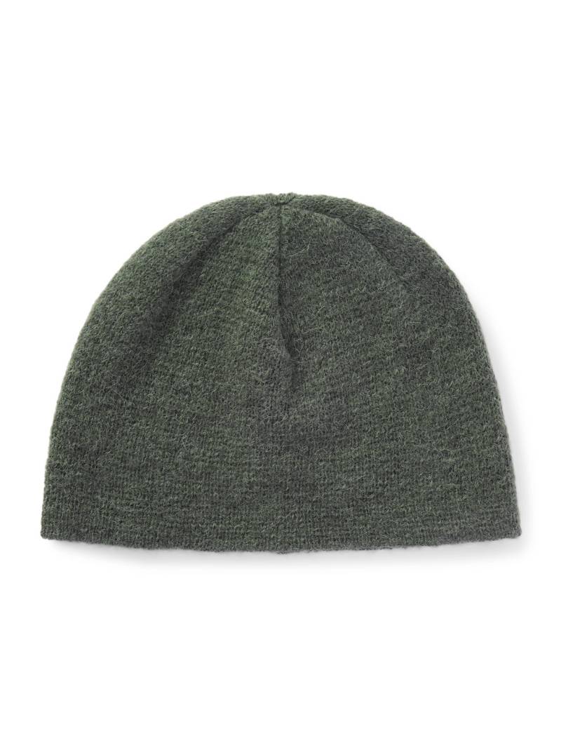 Our Legacy - Brushed Alpaca-Blend Beanie - Men - Green von Our Legacy