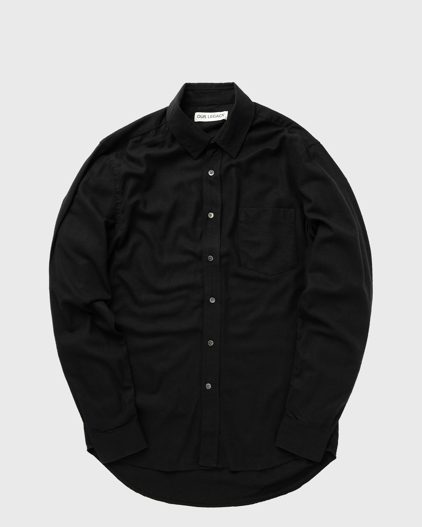 Our Legacy CLASSIC SHIRT men Longsleeves black in Größe:L von Our Legacy