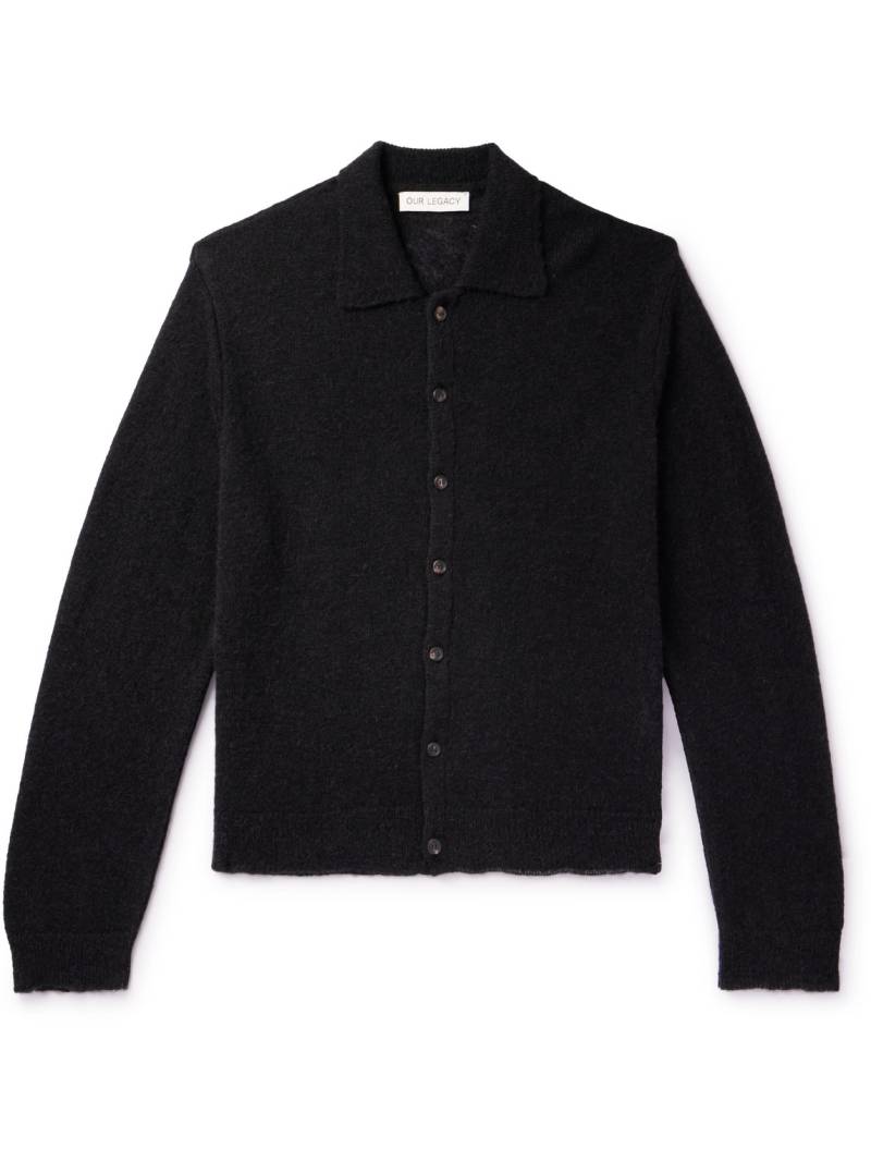 Our Legacy - Evening Alpaca-Blend Cardigan - Men - Black - IT 52 von Our Legacy