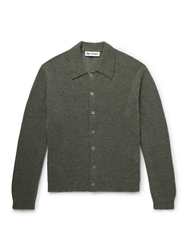 Our Legacy - Evening Alpaca-Blend Cardigan - Men - Green - IT 52 von Our Legacy