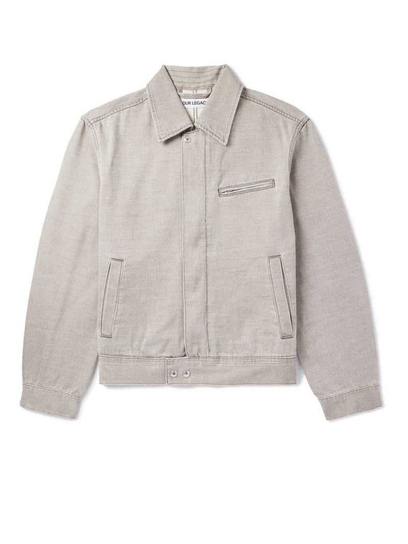 Our Legacy - Miller Denim Jacket - Men - Gray - IT 48 von Our Legacy