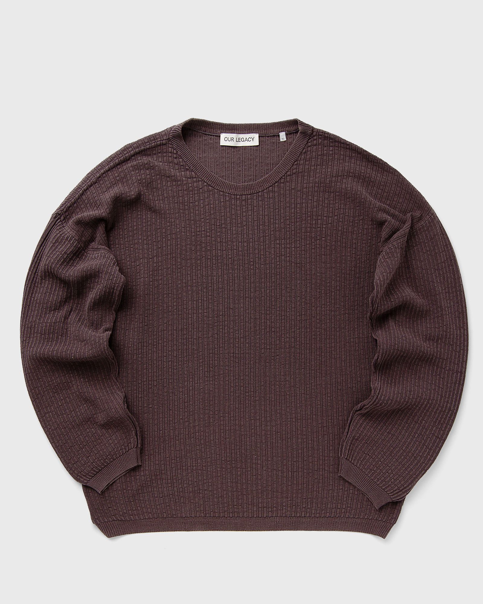 Our Legacy POPOVER ROUNDNECK men Pullovers purple in Größe:L von Our Legacy