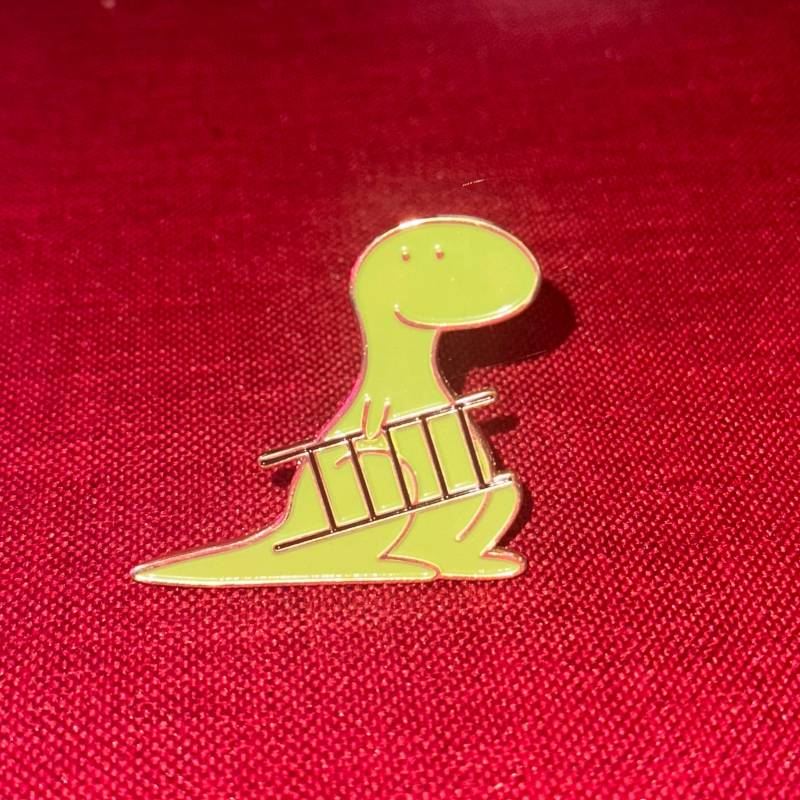 Eskalation Metall Pin/Schreibtisch Dekoration /Ornament von OurDinasour