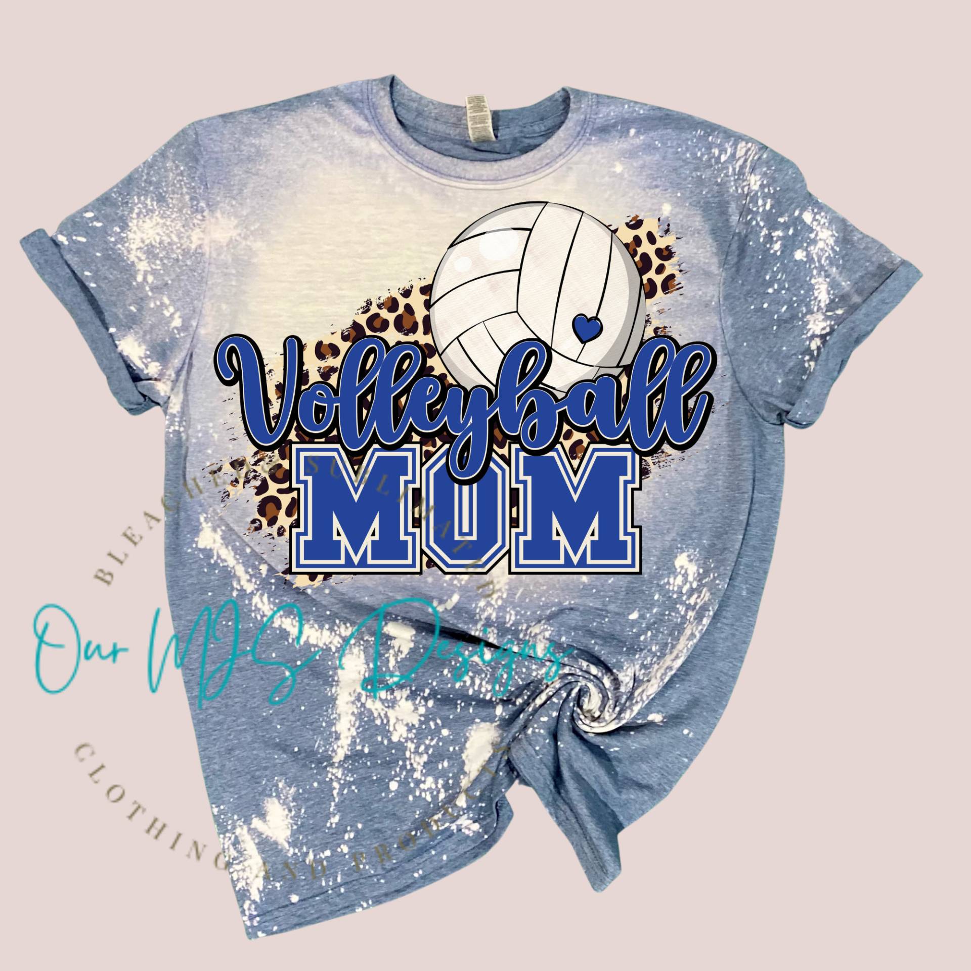 Mama Gebleichtes T-Shirt, Sweatshirt, Mit Rundhalsausschnitt, Geschenk, Shirt, Oma Shirt von OurMJsDesigns