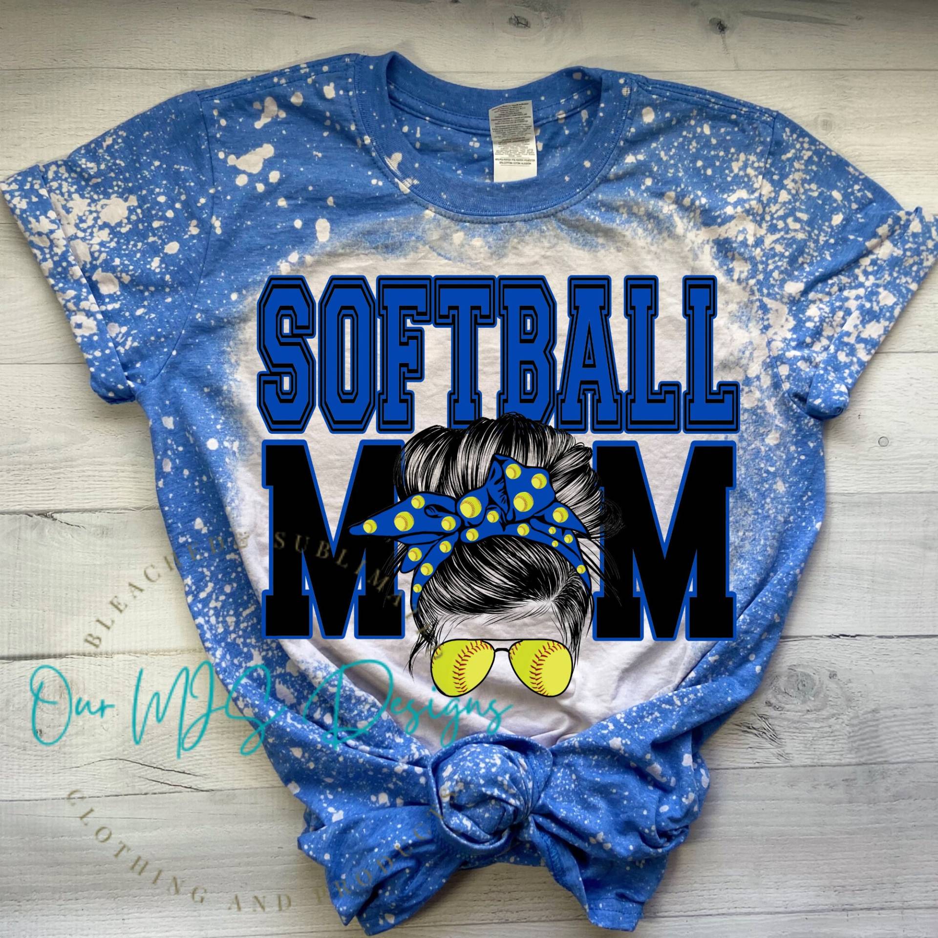 Softball Mama T-Shirt, Sweatshirt, Team Geschenk, Spielerin Shirt, Sport Schnelles Spielfeld von OurMJsDesigns