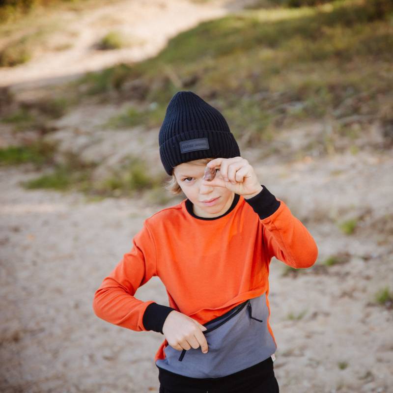 T1D Kleinkind Langarmshirt Typ Eins Diabetes Bewusstsein, Diskrete Tasche von OurPocketHero