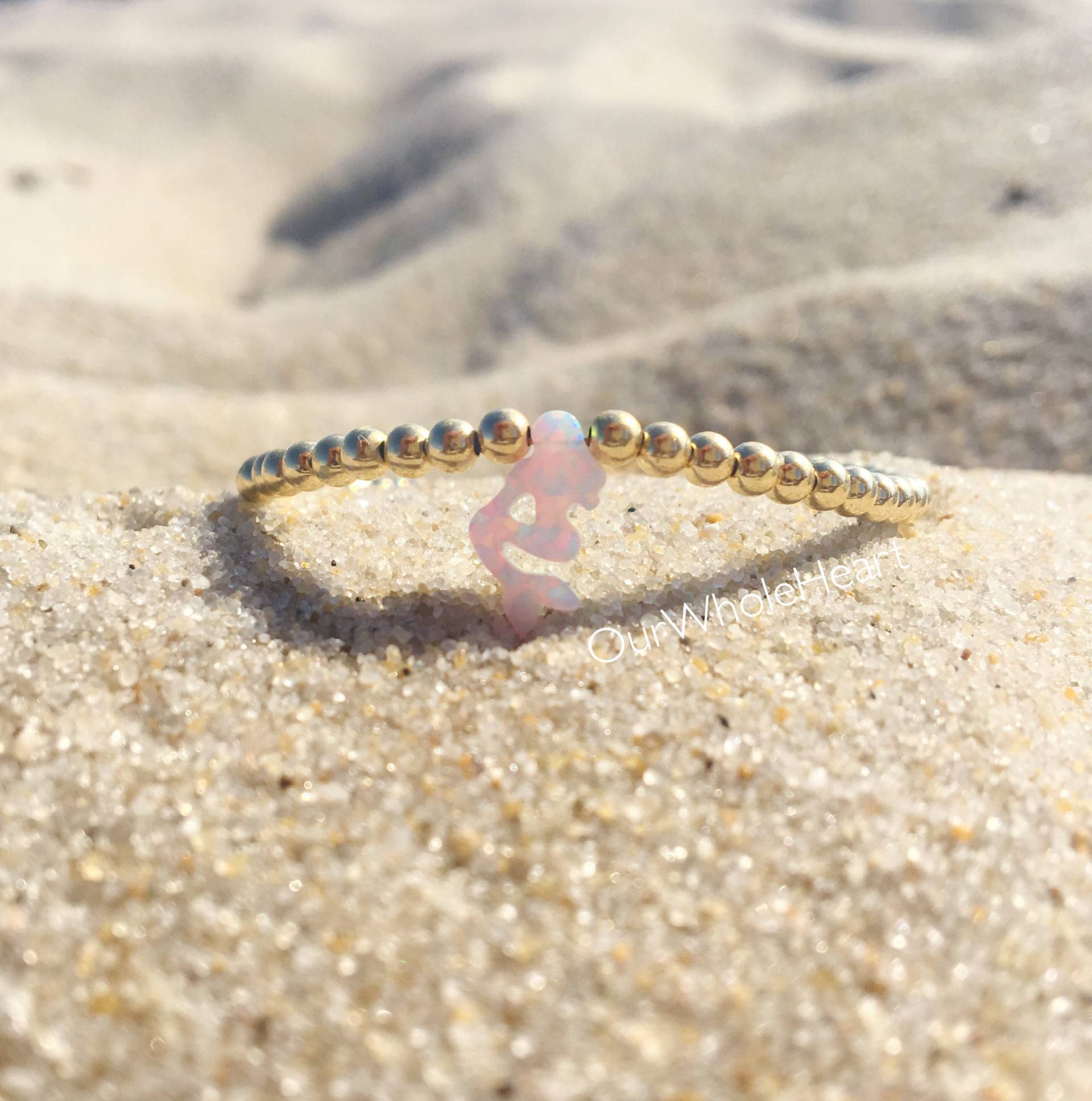 Neu Meerjungfrau Weiß Opal Perlen Armband in Gold Gefüllt Sterling Silber Oder Rose Gefüllt, Schmuck Neu Meerjungfrau Weiß Opal Perlen Armband in Gold Gefüllt Sterling Silber Oder Rose Gefüllt, Schmuck von OurWholeHeart