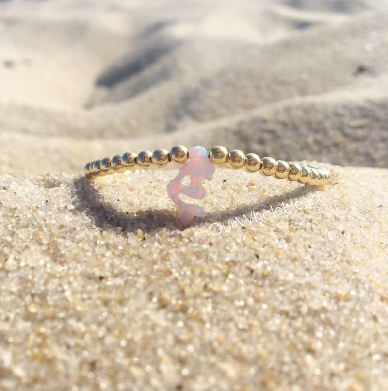 Neu Meerjungfrau Weiß Opal Perlen Armband in Gold Gefüllt Sterling Silber Oder Rose Gefüllt, Schmuck Neu Meerjungfrau Weiß Opal Perlen Armband in Gold Gefüllt Sterling Silber Oder Rose Gefüllt, Schmuck von OurWholeHeart