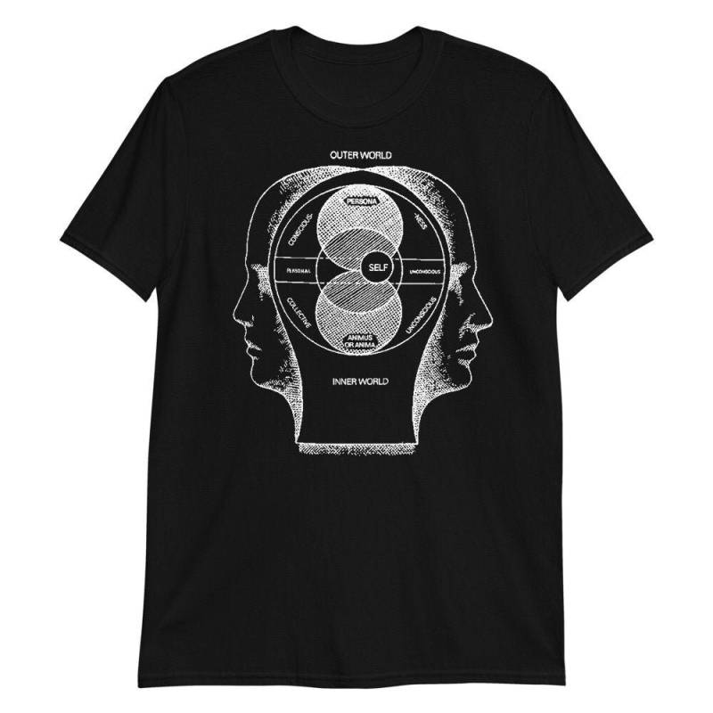 Jungian Model Der Psyche Unisex T-Shirt von OurWorldTree