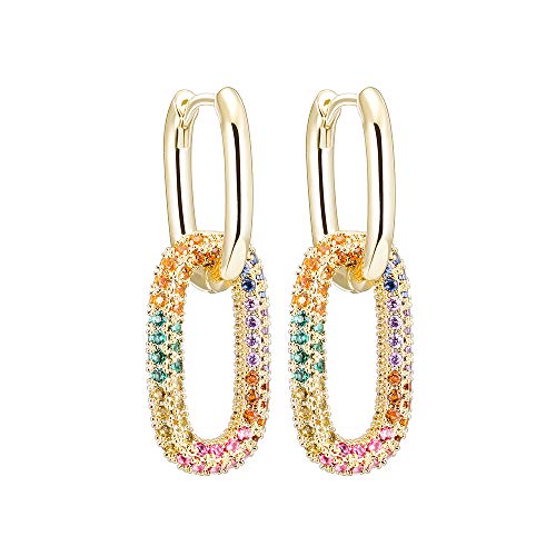 Ouran Damen Mädchen. Mutter Schwester - Kupfer Rund Farblos Blue Green zirkonia Ouran Damen Mädchen. Mutter Schwester - Kupfer Rund Farblos Blue Green zirkonia von Ouran