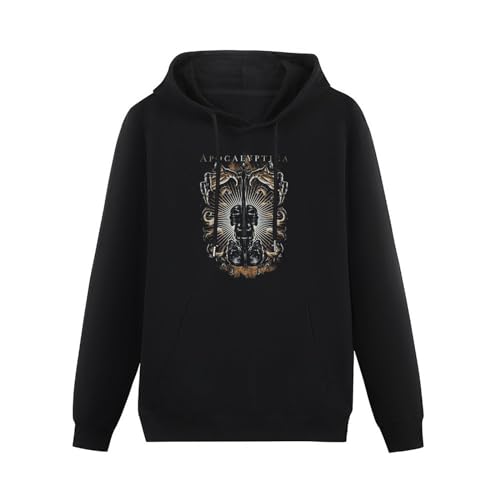 OusHop Apocalyptica Symphony of Destruction Black Men's Hoodie Graphic Sweatshirt L von OusHop
