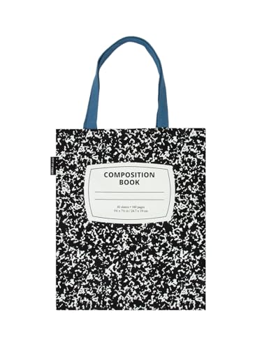 Out of Print Composition Notebook Tote Bag with Inner Pocket - Gift for Book Lovers and Teachers Out of Print Composition Notebook Tote Bag with Inner Pocket - Gift for Book Lovers and Teachers von Out of Print