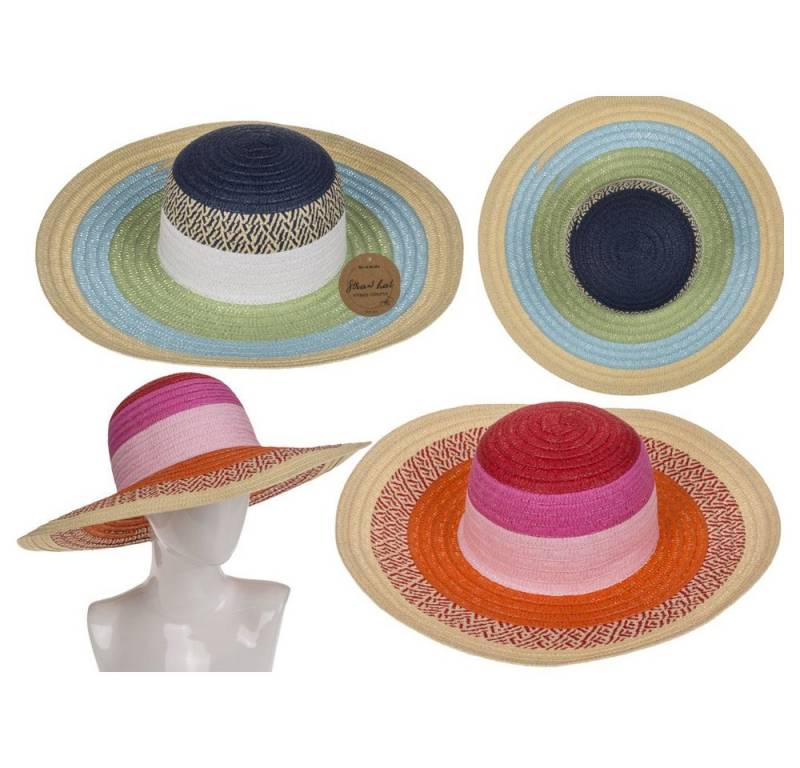 Out of the Blue Sonnenhut Strohhut für Erwachsene - Einheitsgröße - 1 Stück von Out of the Blue