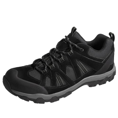 OutPro Wanderschuhe Herren Outdoor rutschfest Atmungsaktiv Trekkingschuhe Komfortabel Männer Hikingschuhe für Camping Wandern, Schwarz, 43 EU OutPro Wanderschuhe Herren Outdoor rutschfest Atmungsaktiv Trekkingschuhe Komfortabel Männer Hikingschuhe für Camping Wandern, Schwarz, 43 EU von OutPro